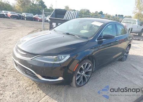 2015 Chrysler 200 C from USA, damaged, VIN 1C3CCCCG9FN501841